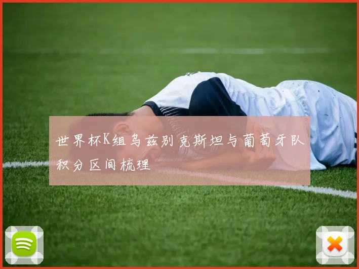 世界杯K组乌兹别克斯坦与葡萄牙队积分区间梳理
